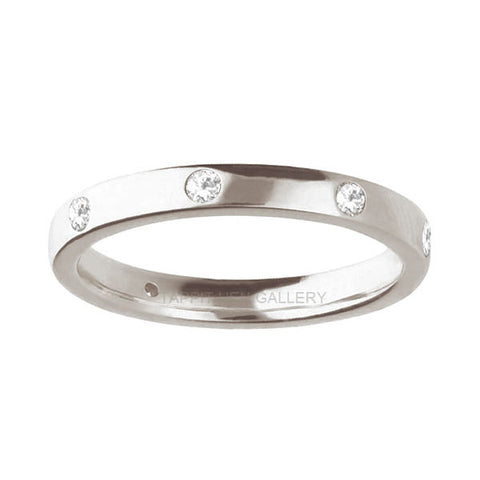5 Diamond Gold Wedding Band 5 Diamond Gold Wedding Band