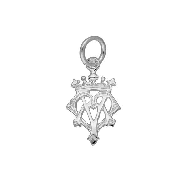 Luckenbooth Charm in Silver
