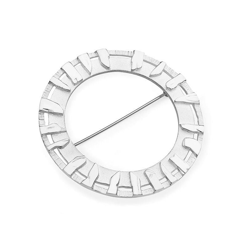 Stunning Standing Stones Brooch in Sterling Silver Stunning Standing Stones Brooch in Sterling Silver