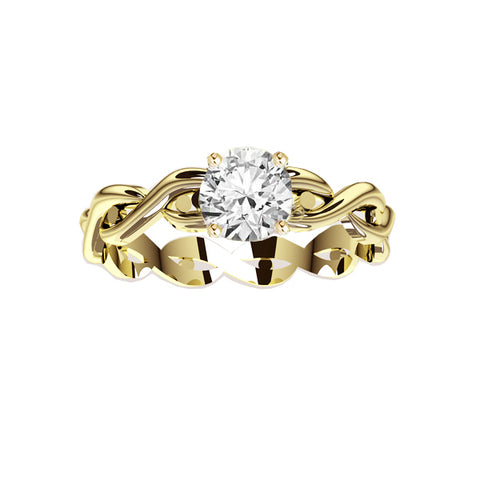 Celtic Twist Engagement Ring Celtic Twist Engagement Ring