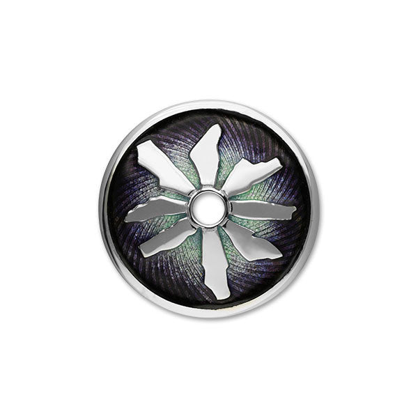 Ring of Brodgar Standing Stones Aurora Sterling Silver round Brooch Ring of Brodgar Standing Stones Aurora Sterling Silver round Brooch