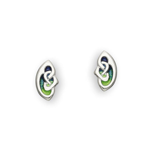 Archibald Knox Green Celtic Earrings Archibald Knox Green Celtic Earrings