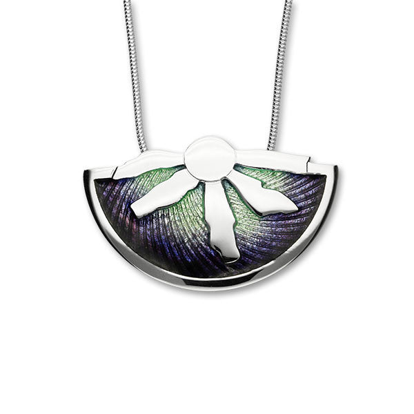 Ring of Brodgar Sterling Silver Aurora Fan Pendant Ring of Brodgar Sterling Silver Aurora Fan Pendant