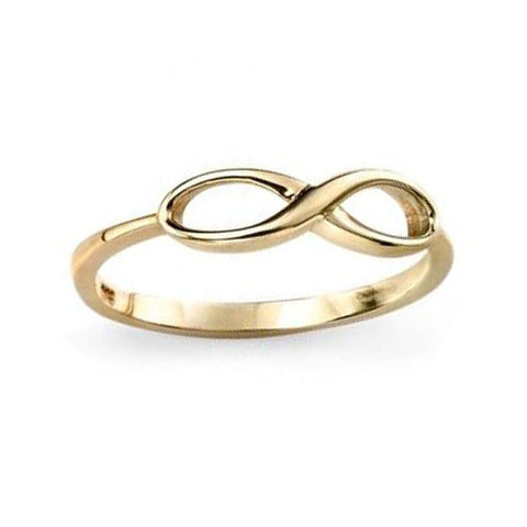 Scottish Infinity Ring in Yellow Gold