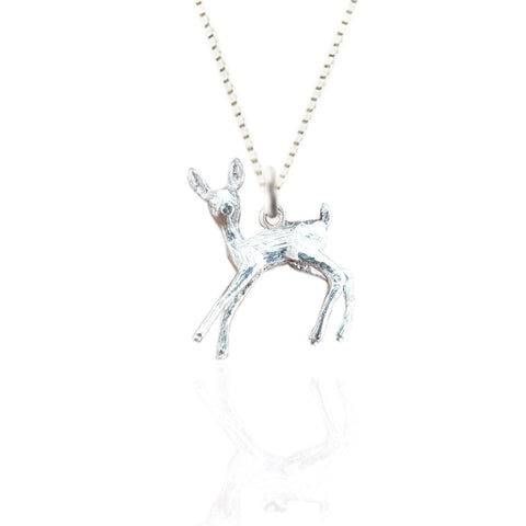 Sterling Silver Bambi Pendant