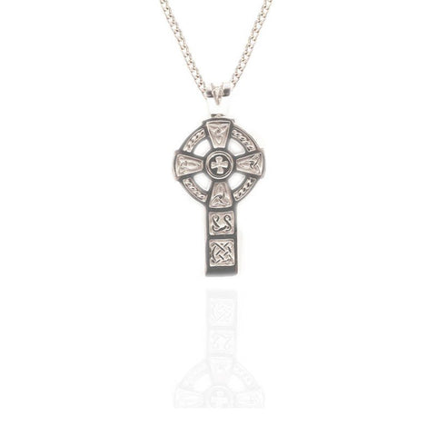 Celtic Cross Pendant In Silver