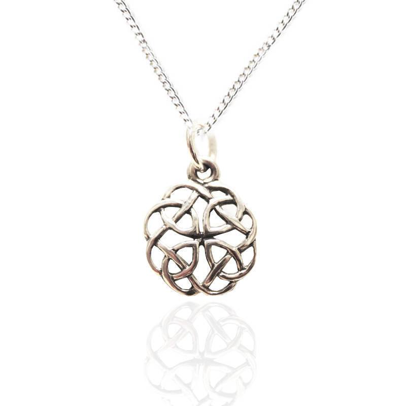 Celtic Knot Pendant in Silver Celtic Knot Pendant in Silver