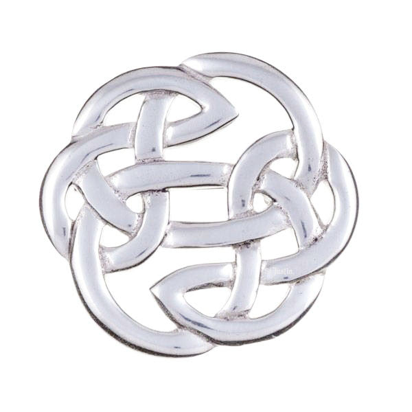 Celtic Knotwork Brooch In Pewter Celtic Knotwork Brooch In Pewter