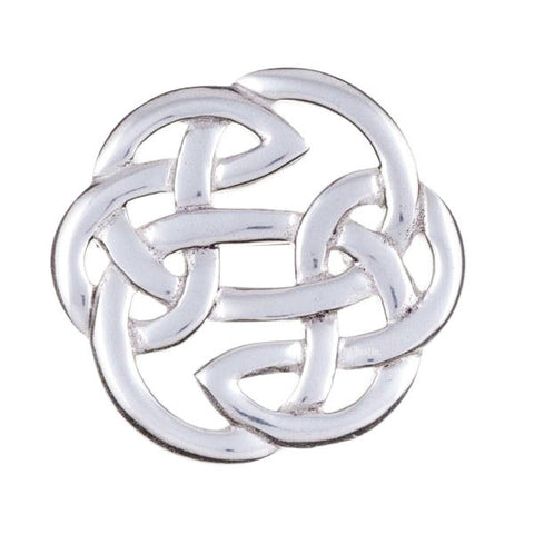 Celtic Knotwork Brooch In Pewter Celtic Knotwork Brooch In Pewter