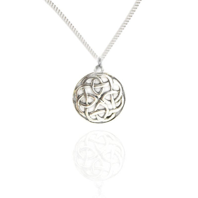 Celtic Knotwork Pendant in Silver Celtic Knotwork Pendant in Silver
