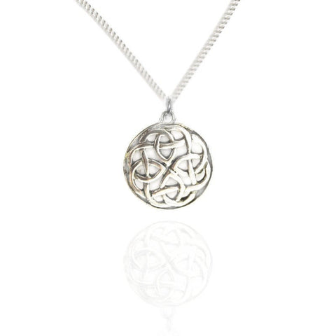 Celtic Knotwork Pendant in Silver