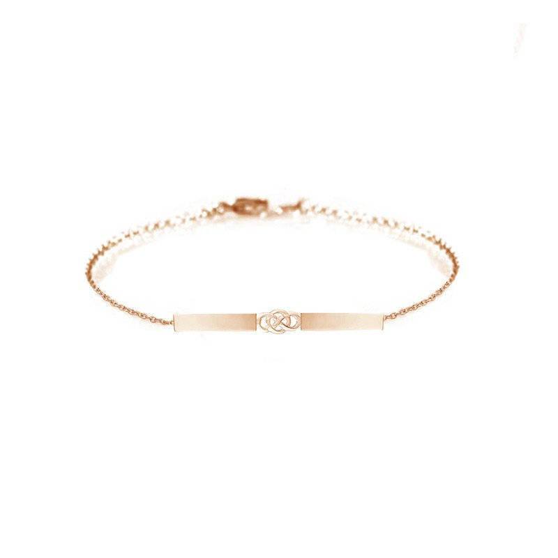 Celtic Layered Bracelet In Gold Vermeil Celtic Layered Bracelet In Gold Vermeil