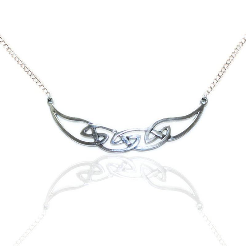 Celtic Necklet in Silver