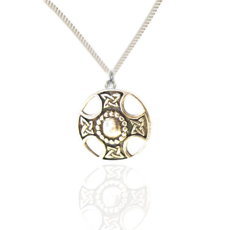 Celtic Shield Pendant in Silver Celtic Shield Pendant in Silver