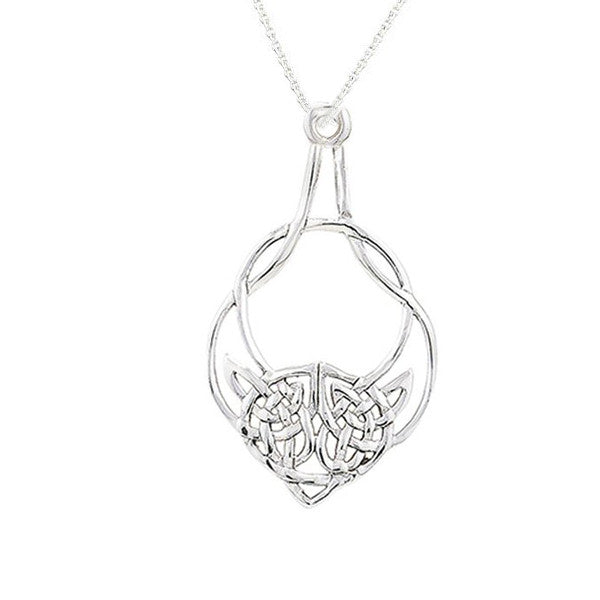 Sterling Silver Celtic Highland Cow Pendant Sterling Silver Celtic Highland Cow Pendant