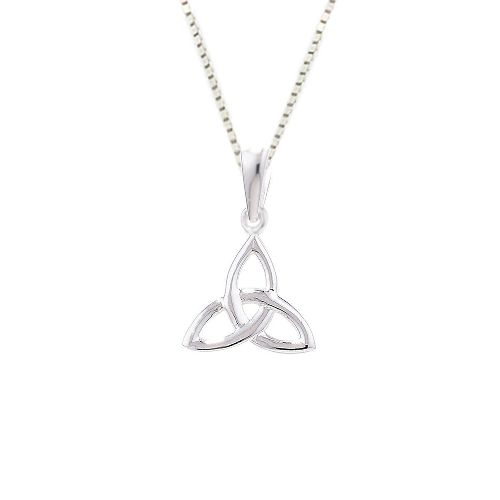 Sterling Silver Small Simple Trinity Pendant Sterling Silver Small Simple Trinity Pendant