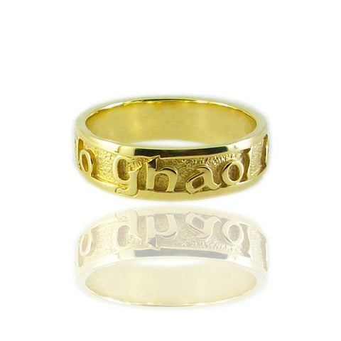 Mo Ghaol Ort Ring In Gold Mo Ghaol Ort Ring In Gold