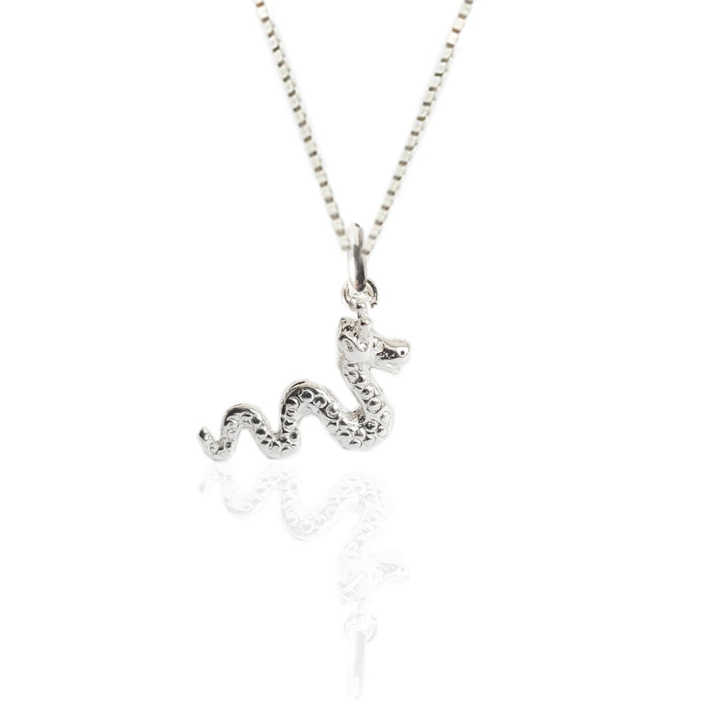 Sterling Silver Loch Ness Monster Pendant