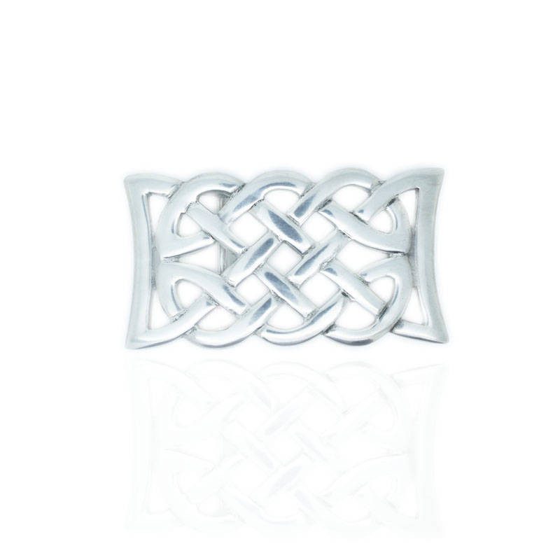 Small Kells Belt Buckle In Pewter Small Kells Belt Buckle In Pewter