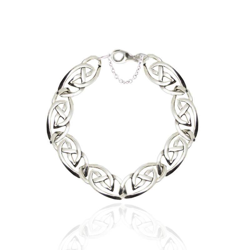 Celtic Interlace Bracelet in Silver Celtic Interlace Bracelet in Silver