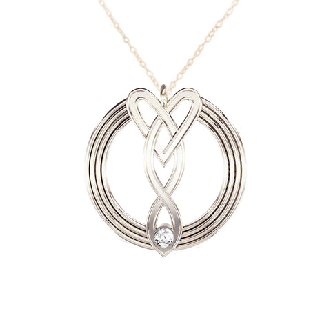 Celtic Infinity Heart Pendant