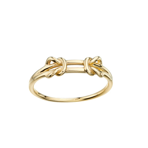 CELTIC DOUBLE KNOT RING