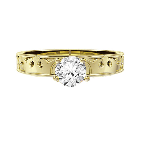 Royal Edinburgh Luckenbooth Diamond Engagement Ring
