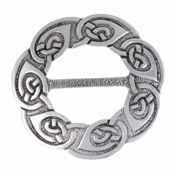 Large Celtic Endless Knot  Scarf Ring