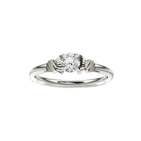 Thistle Diamond Engagement Ring