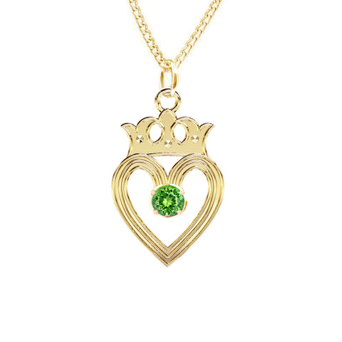 Edinburgh Luckenbooth Peridot Pendant