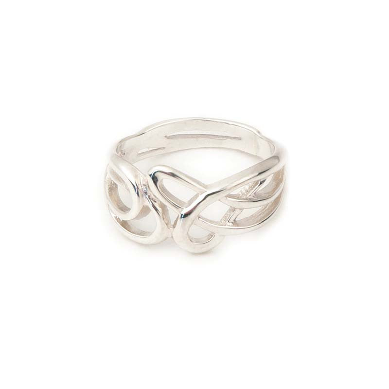 Celtic Knotwork Ring in Silver