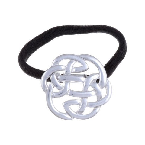 Celtic Lughs Knotwork Hair Band in Pewter