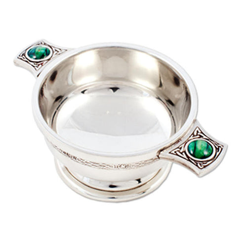 Heathergems Celtic Quaich in Pewter