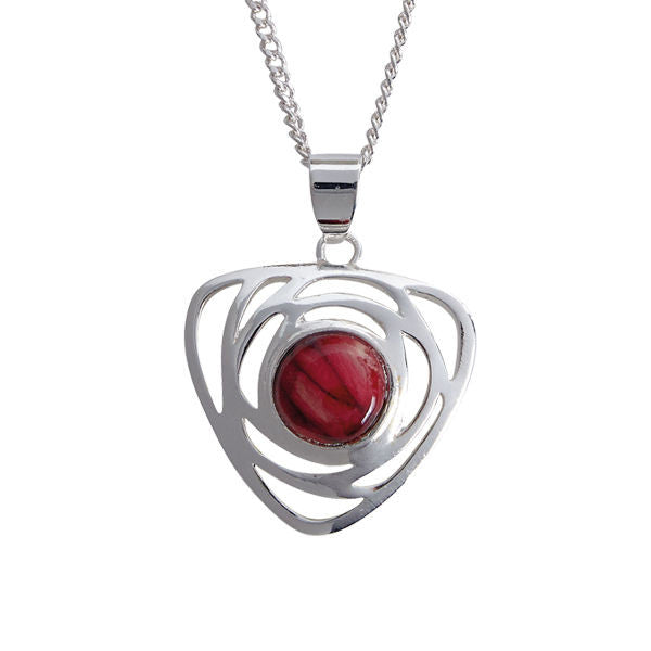 Heathergems Comrie Pendant Necklace In Silver