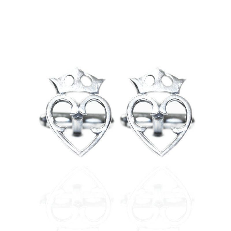 Luckenbooth Cufflinks in Silver