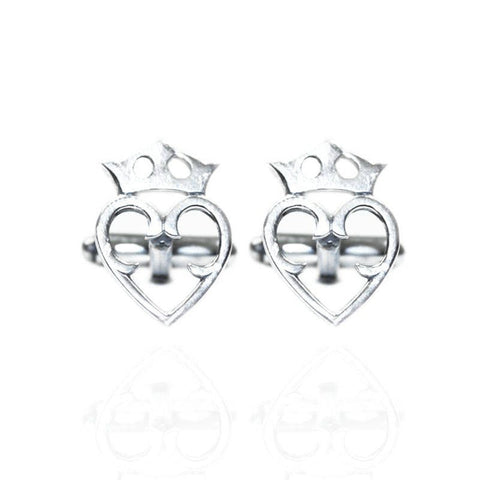 Luckenbooth Cufflinks in Silver