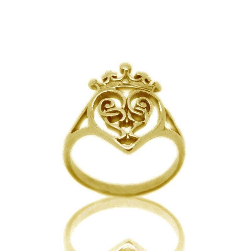 Luckenbooth Ring in Gold
