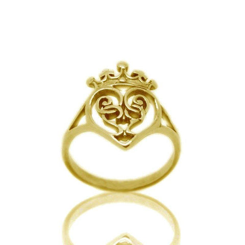 Luckenbooth Ring in Gold