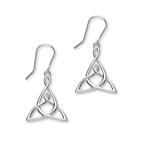 CELTIC MOTHER AND CHILD CELTIC DROP EARRINGS