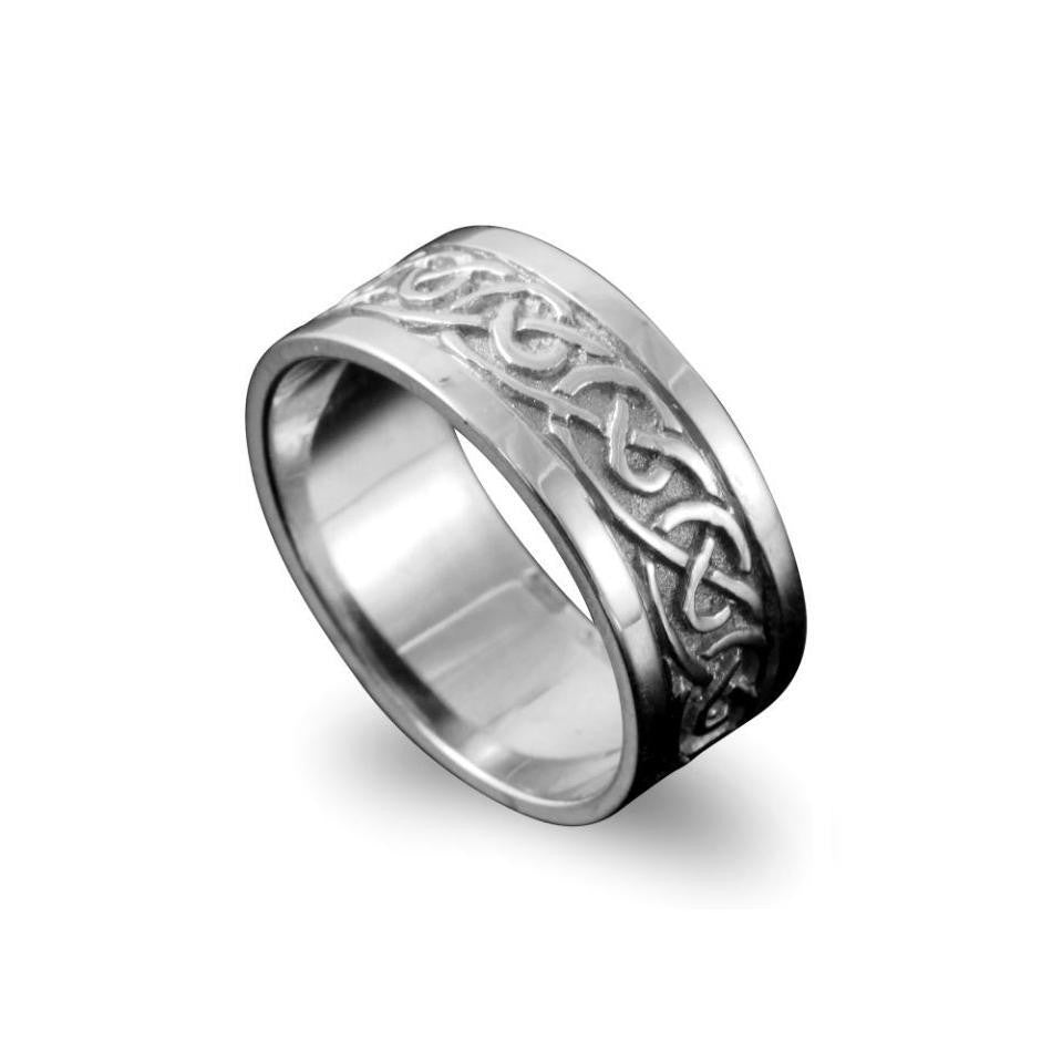 Noss Celtic Knotwork Ring – Tappit Hen Gallery Scottish & Celtic Jewellers