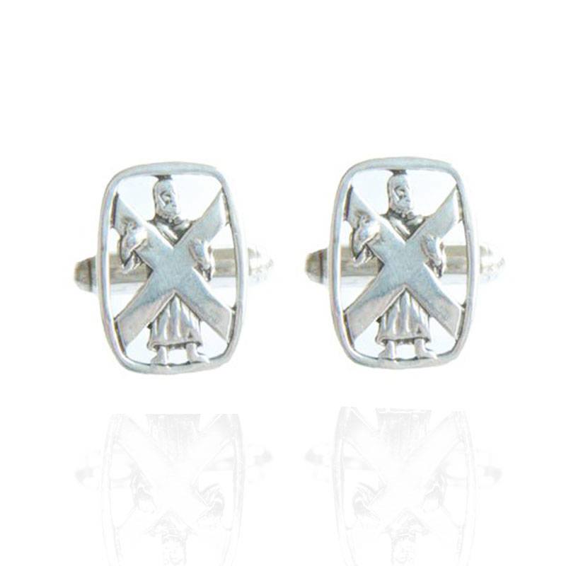 St Andrews Cufflinks in Silver