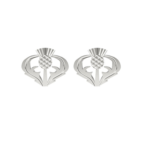 Petite Double Thistle Earrings