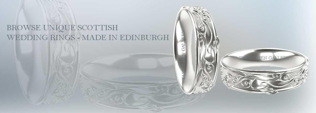 Celtic Wedding and Engagement Rings in Edinburgh